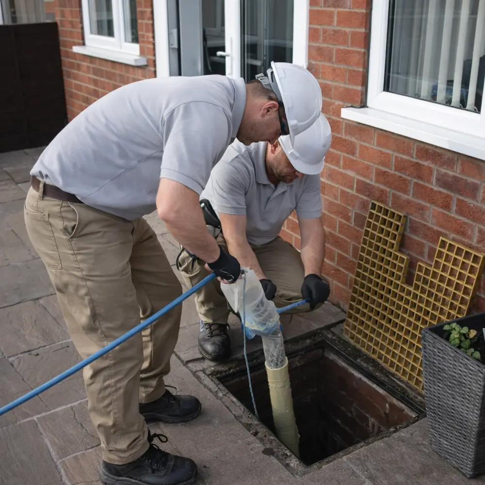 Blocked drain repair service in Finchley
